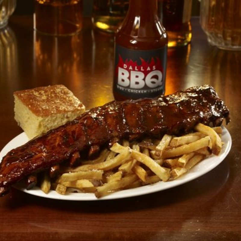 Ribs & fries(DALLAS BBQ)