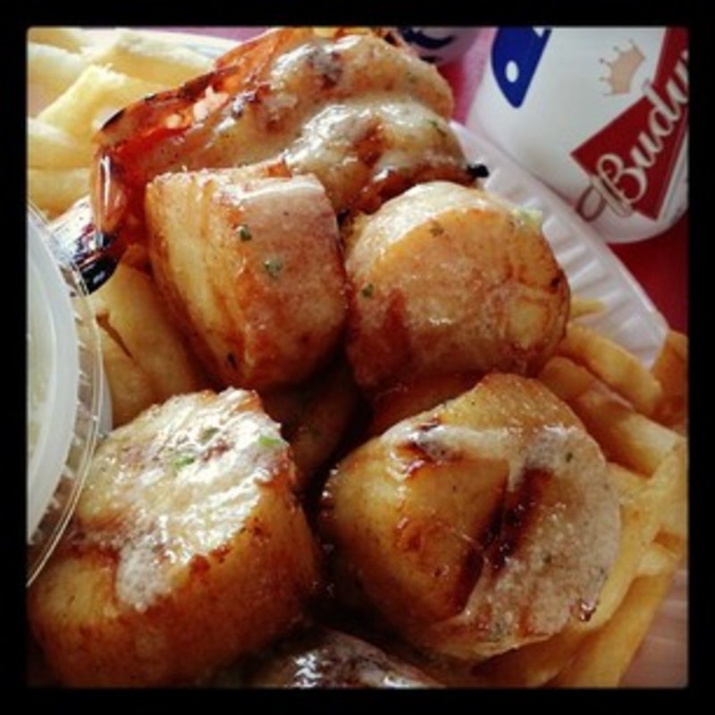 Fisherman's Combo  Shrimp & Scallops(Fishermans Outlet Seafood Restaurant & Retail Market)