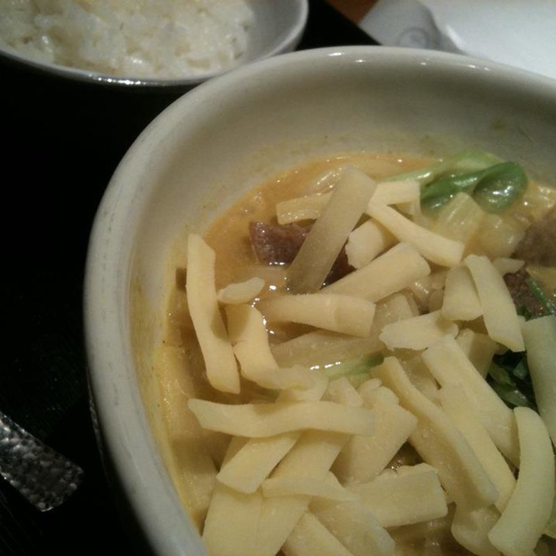 チーズカレーうどん(カレーうどん千吉 自由が丘店)