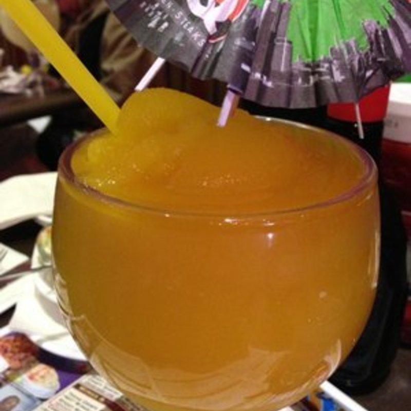 Pineapple crush drink(DALLAS BBQ)