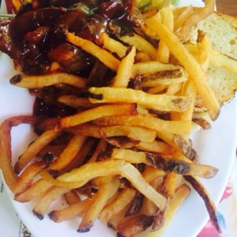 Hennessy burger(DALLAS BBQ)