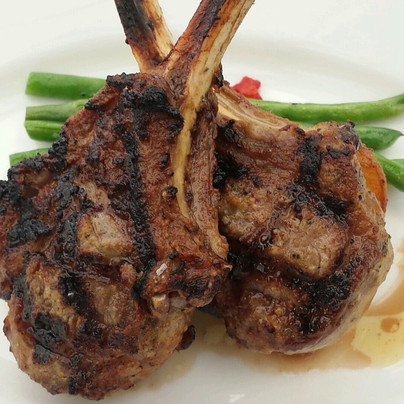 骨付き子羊のグリル(CICADA)