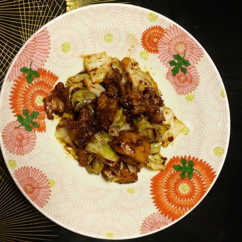 とり皮味噌炒め(名古屋コーチン かな和)