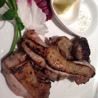 大山鶏の炭火焼きステーキ(totide)