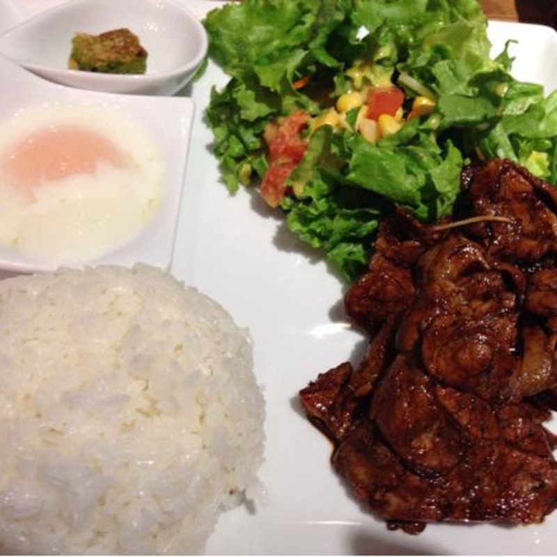 豚肩ロース定食(totide)