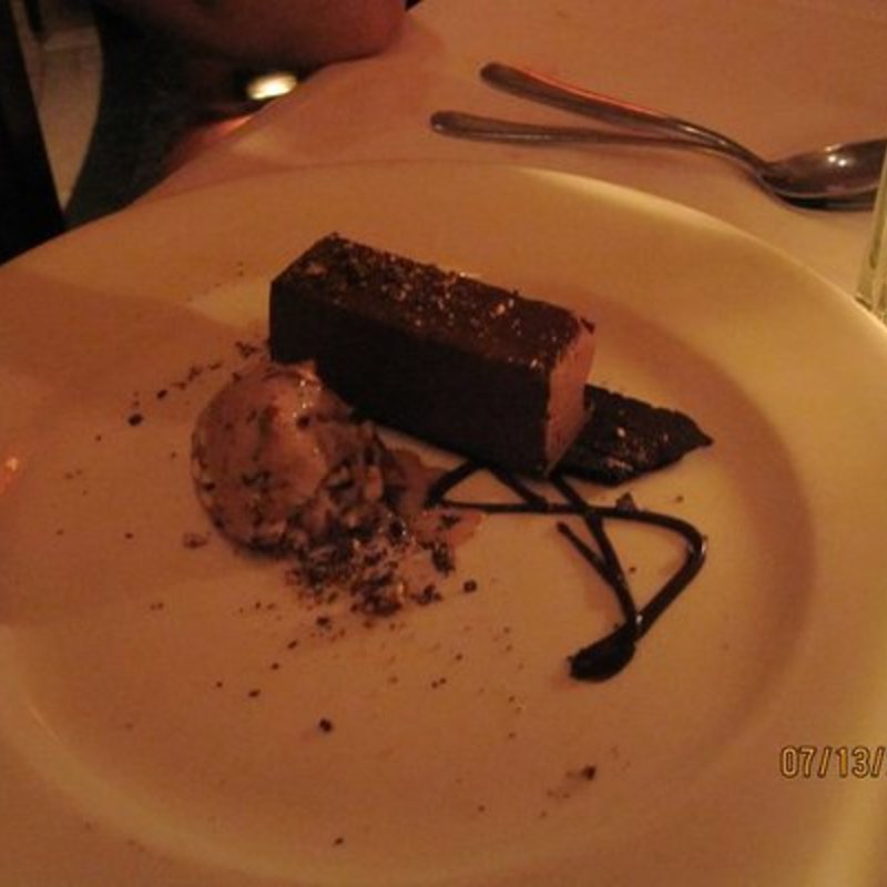 Chocolate Truffle Layer Cake(Blue Water Grill)