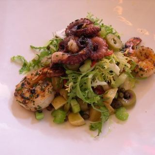Calamari and Shrimp Salad(Blue Water Grill)