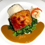 Ginger-Soy Lacquered Chilean Sea Bass