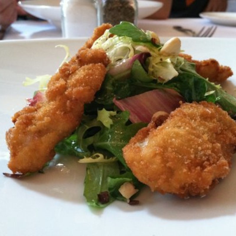 Crisp Fried Naked Cowboy Oysters(Blue Water Grill)