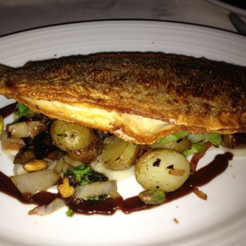 Mediterranean Branzino(Blue Water Grill)