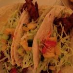 Soft shell crab tacos(Blue Water Grill)