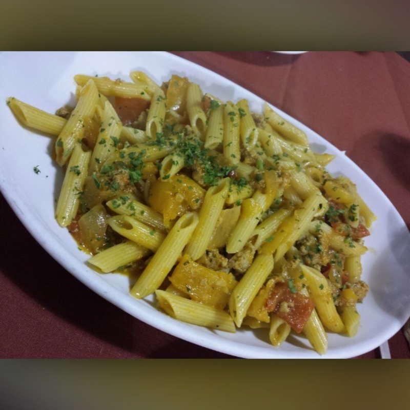 Penne Pepperoni Salsiccia(Eatalian Cafe)