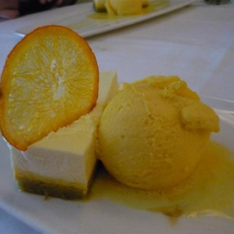 citrus cheesecake(Blue Water Grill)