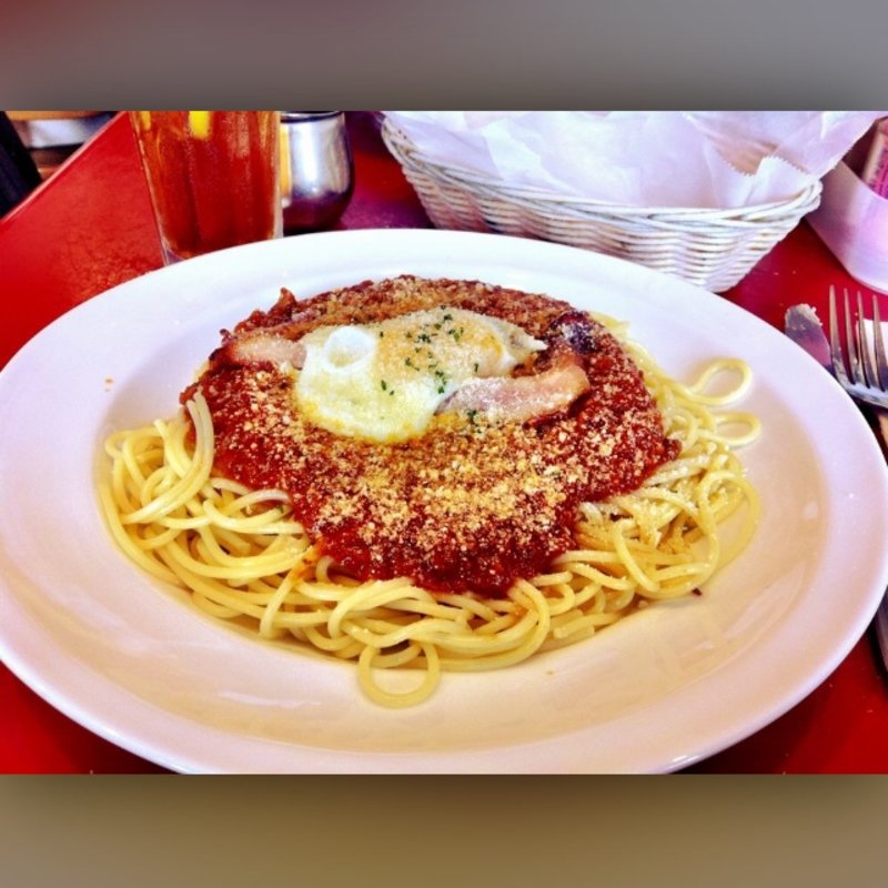 Bolognese w Egg & Bacon(Spoon House)