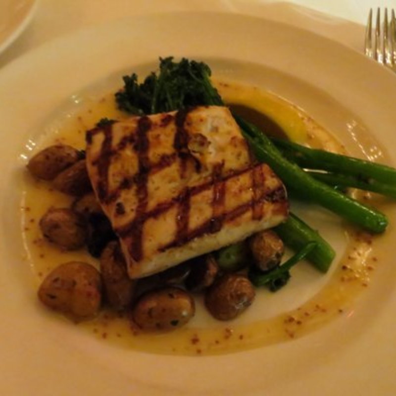 Grilled sword fish(Blue Water Grill)