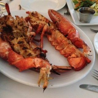 Grilled Whole Lobster(Blue Water Grill)