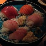 sashimi platter