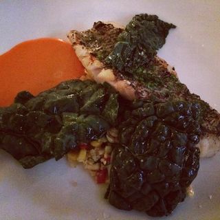 Grilled Black Bass(Blue Water Grill)