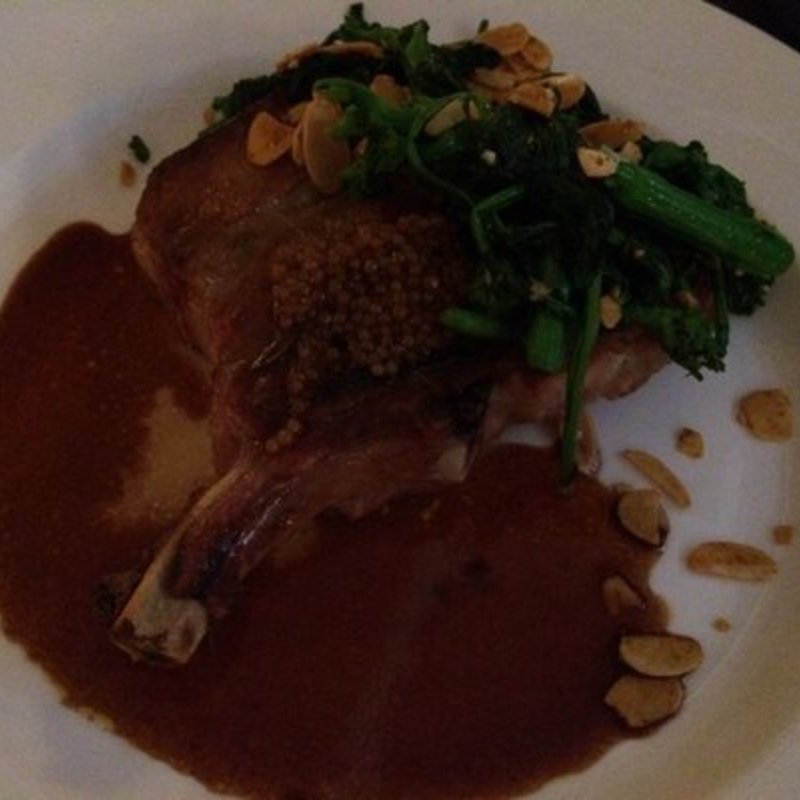 Pork chop(Blue Water Grill)