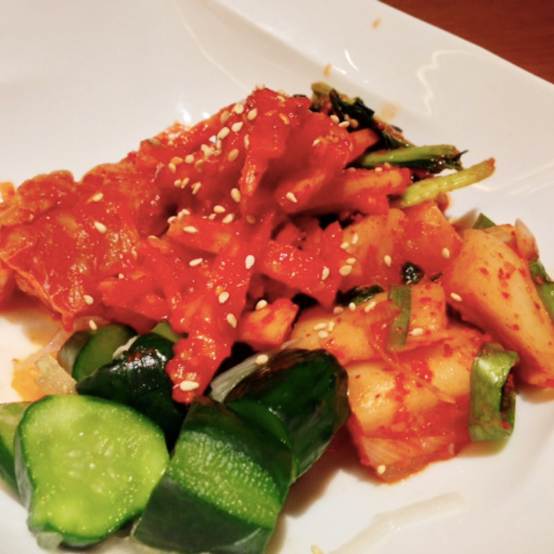 キムチ5種盛(焼肉トラジ 豊洲店)