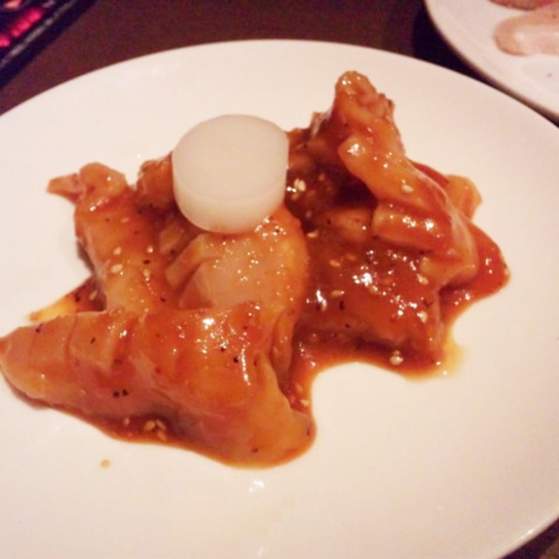 上ミノ(焼肉トラジ 豊洲店)