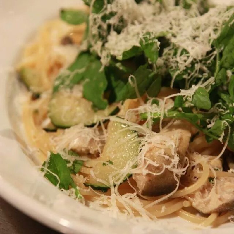 白魚と菜の花のカルボナーラ(AGカフェ （AG cafe）)