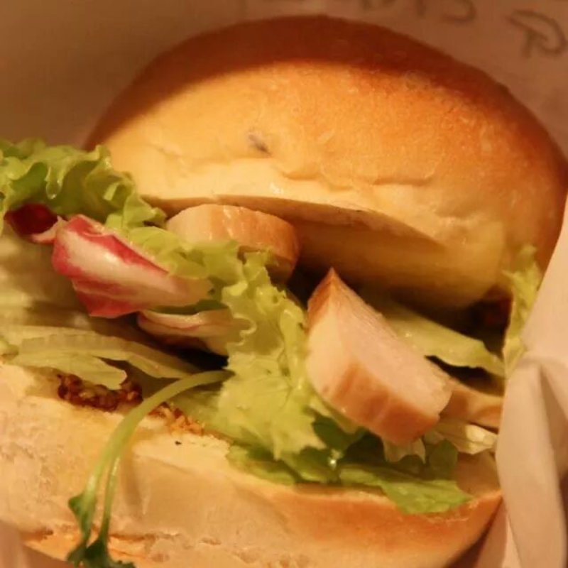 鳥とグリュリエールのハンバーガー(AGカフェ （AG cafe）)