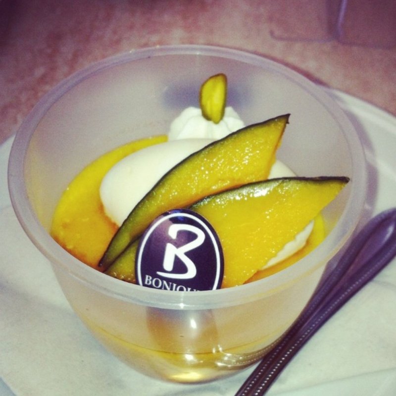 Seasonal pumpkin pudding(Bonjour French Pastry)