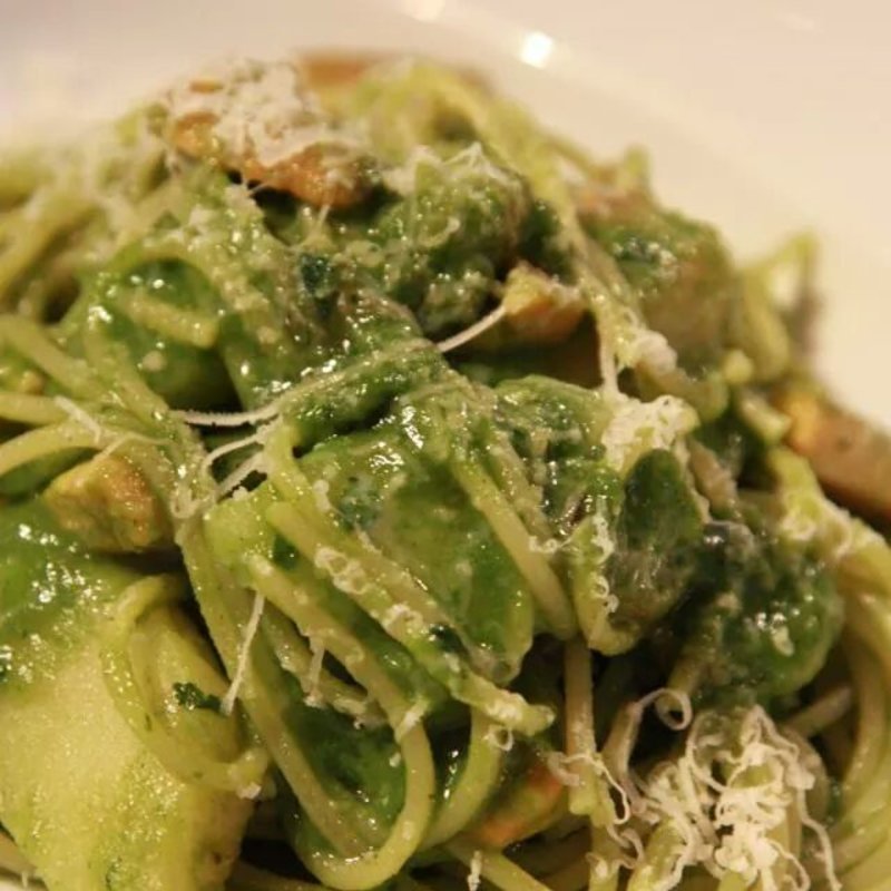 ヤシオマスとジャガイモの小松菜ソース(AGカフェ （AG cafe）)