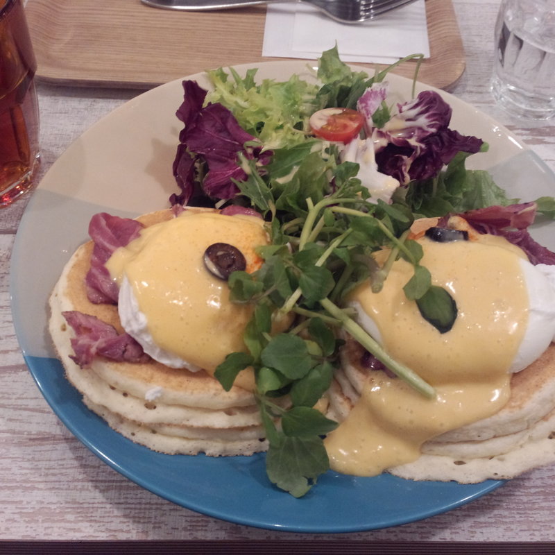 エッグベネディクトパンケーキ(elk 京都河原町店 )