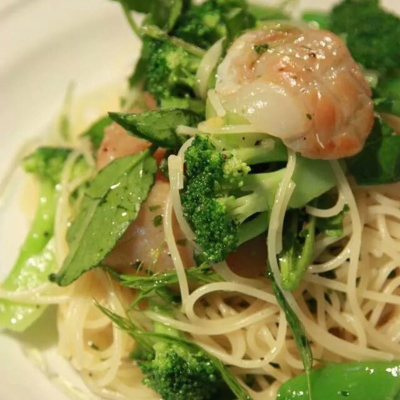 ホタテとお野菜のカッペリーニ(AGカフェ （AG cafe）)