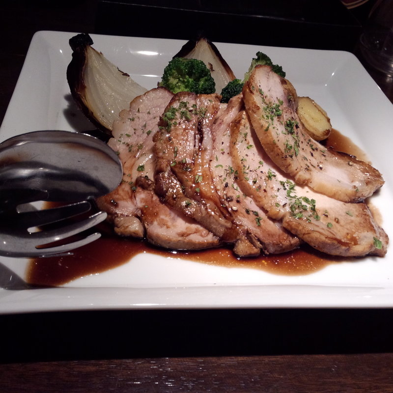 ととろ豚肩ロースのグリエバルサミコソース(グローブカフェ （GROVE cafe）)