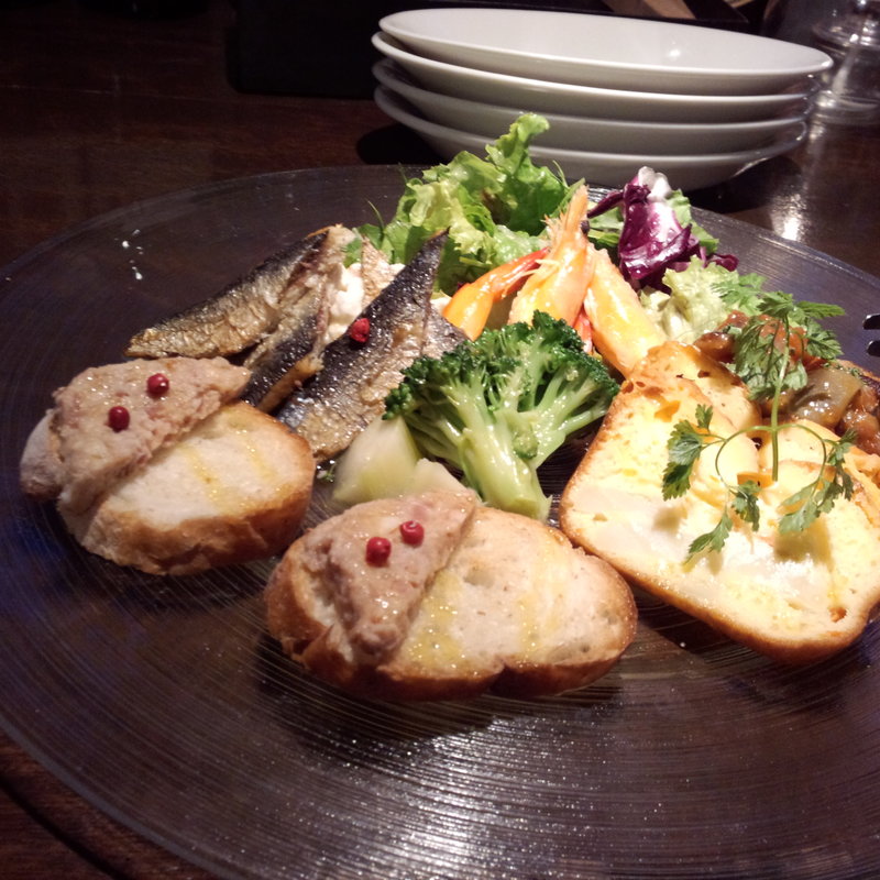 前菜盛り合わせ(グローブカフェ （GROVE cafe）)