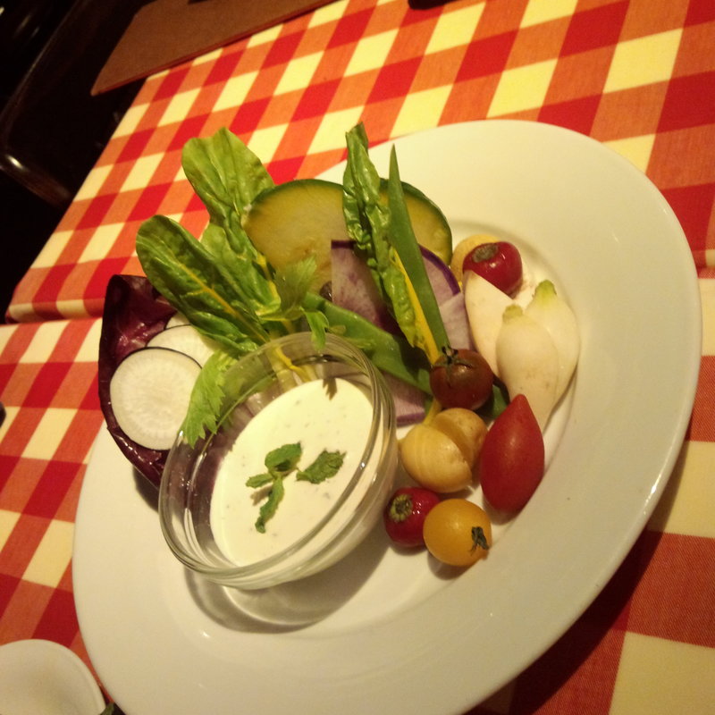 季節の野菜(パレルモ 赤坂店)