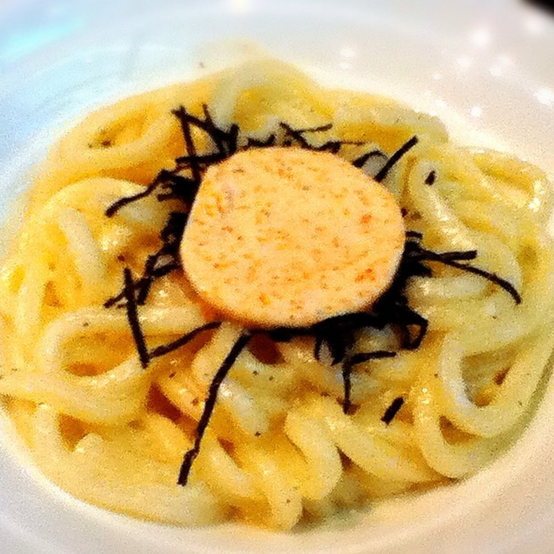 Butter mentaiko udon(Itadakimasu)
