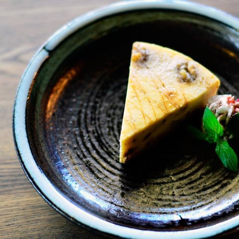 塩キャラメルのチーズケーキ(すずとらカフェ （【旧店名】ベルエキップカフェ・ベジタブル）)