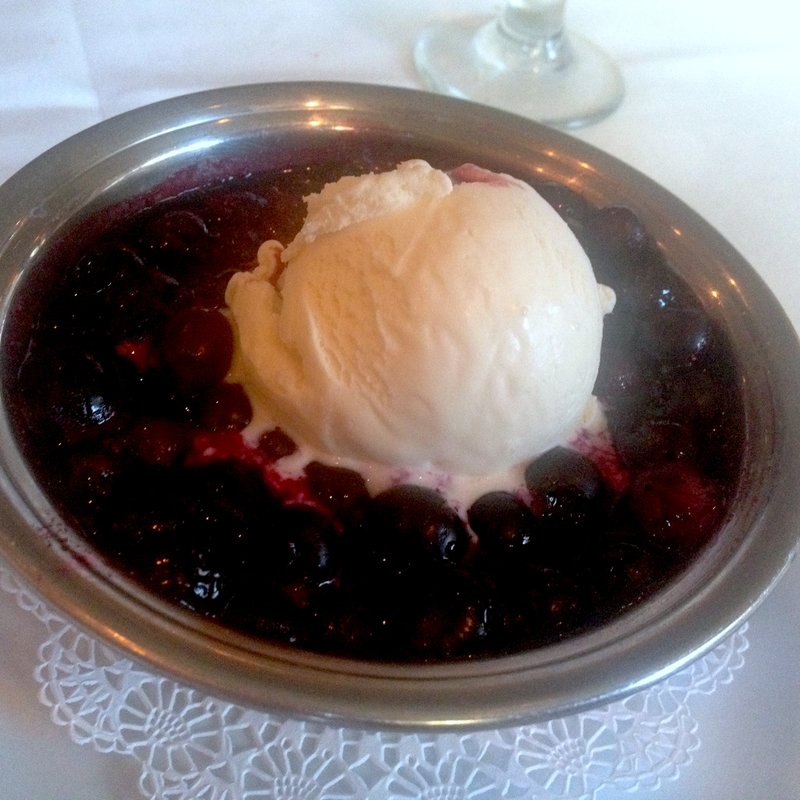 Blueberries-Cassis(Hexagone Restaurant)
