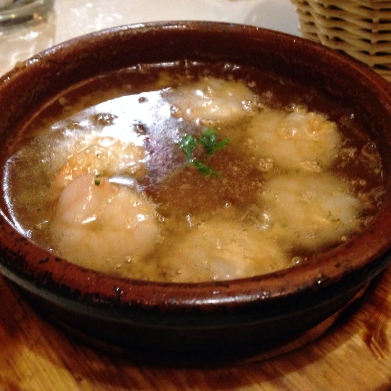 海老のアヒージョ(バルde Ricotta 黒川店 （Ricotta）)