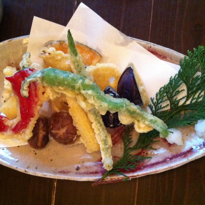 旬野菜の天ぷら(蕎麦きり　彦衛門)