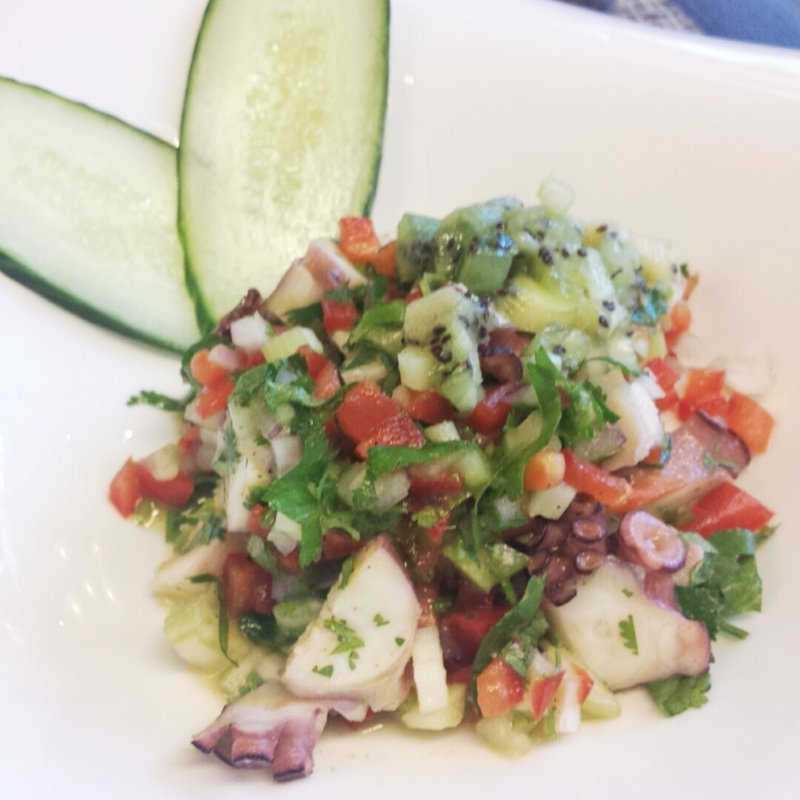 Ceviche Pulpo(Mezcalina)