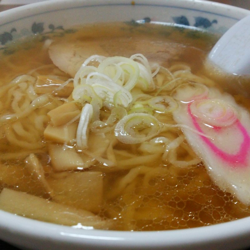 佐野醤油ラーメン(佐野青竹手打ちラーメン王将)