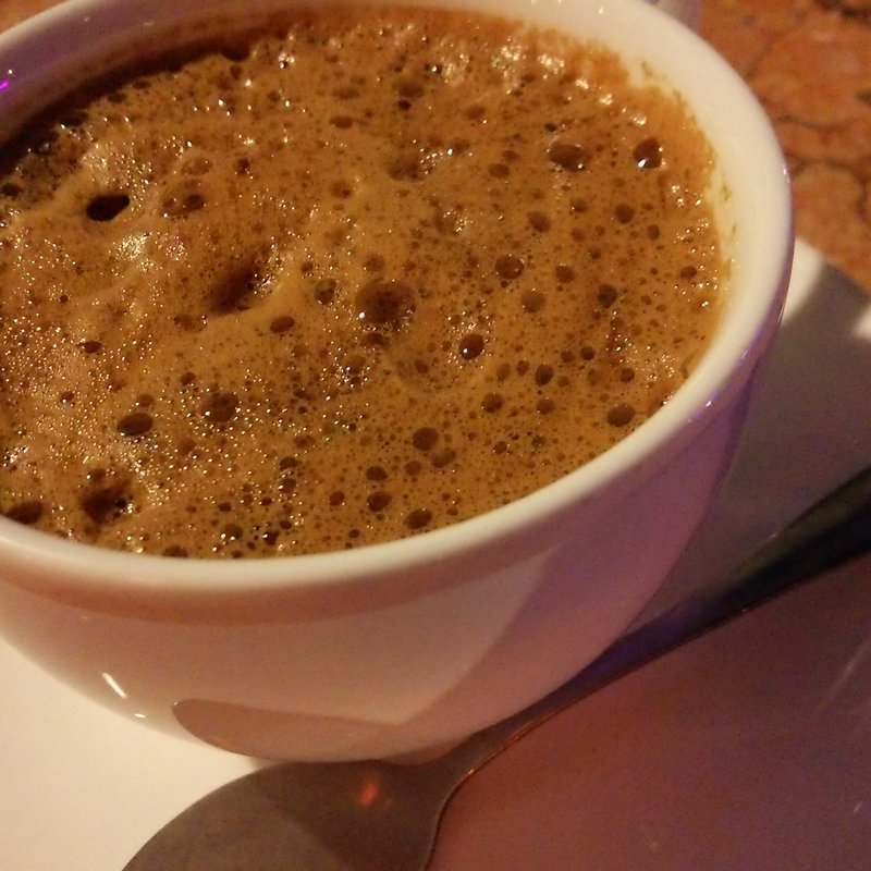 coffee with fresh milk(Ancient Place)