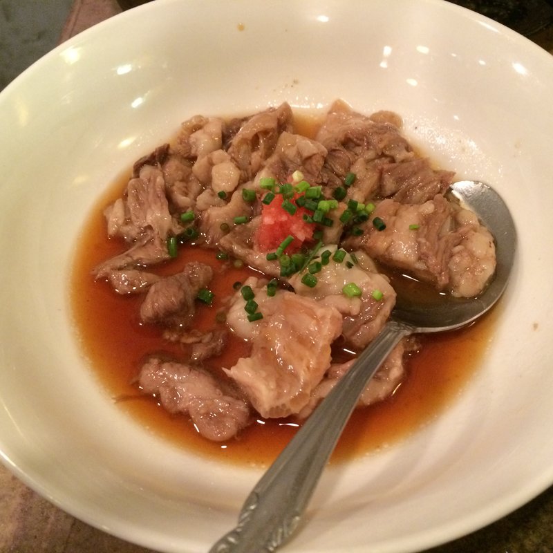 牛すじポン酢(もんじろう)