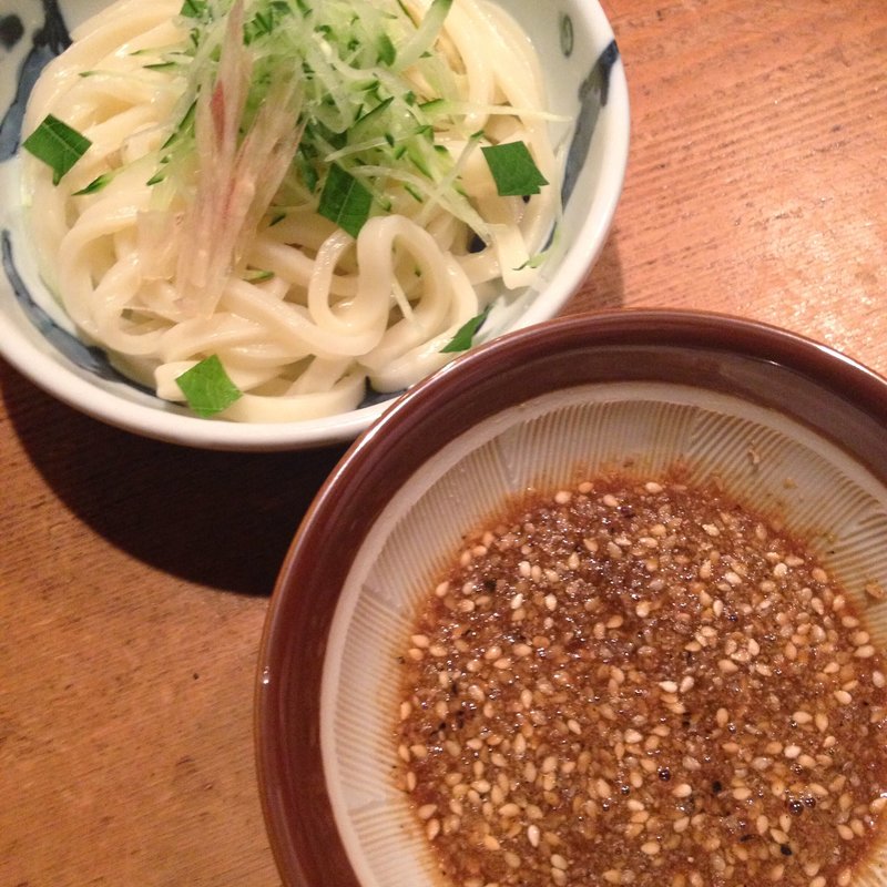 胡麻だれごますり出世うどん(こなから本店)