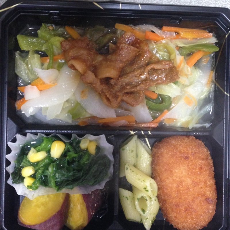 甘味噌だれの豚肉炒めセット(ミールタイム)