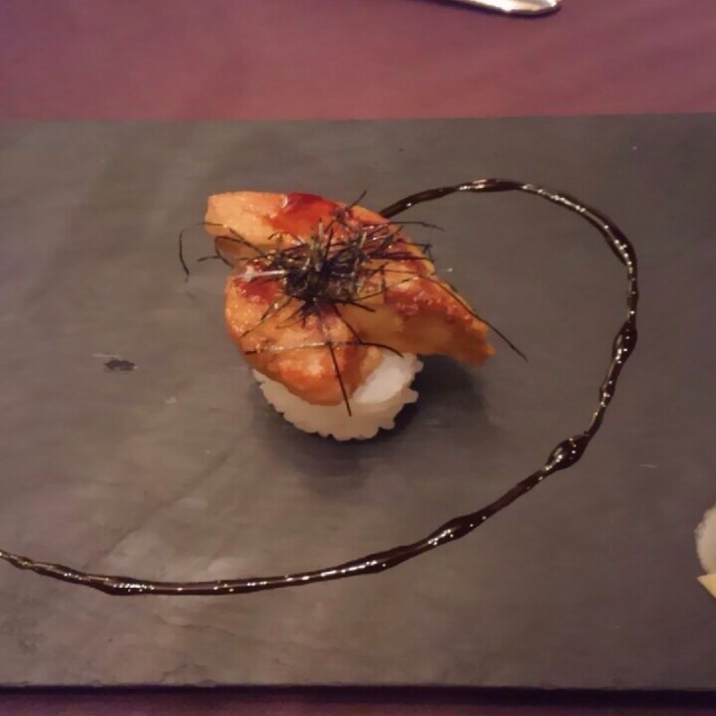 フォアグラ寿司(with the style FUKUOKA)