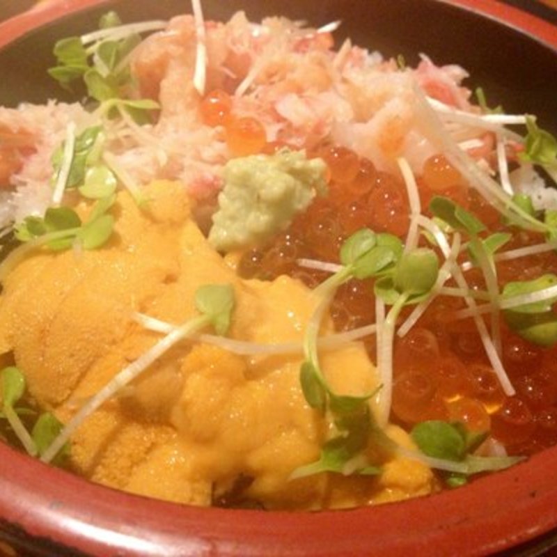 三色丼(soba totto)