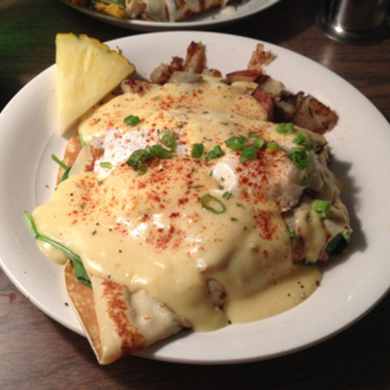 エッグベネディクト(Aloha Crepes)