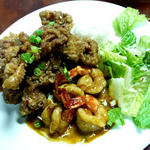 スパイシーシュリンプ＆テイスティーチキン