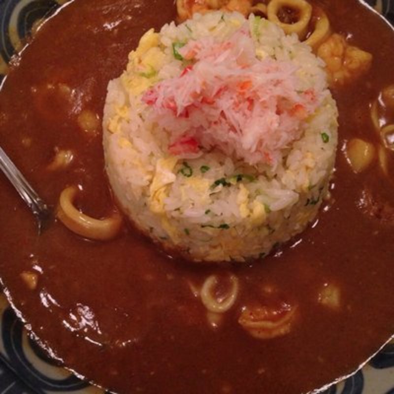 シーフードカレーライス(MENKUI TEI)
